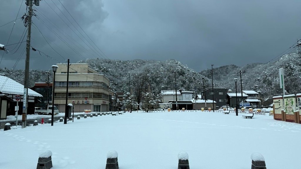 2025冬-北陸京阪旅day5-大雪中的金澤兼六園&amp;加賀溫泉