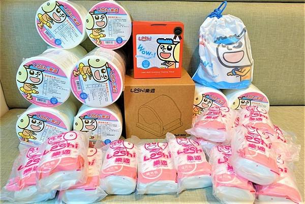 Leshi樂適嬰兒乾濕兩用布巾 (4).JPG