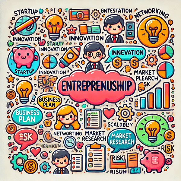 Entrepreneurship Mind Map