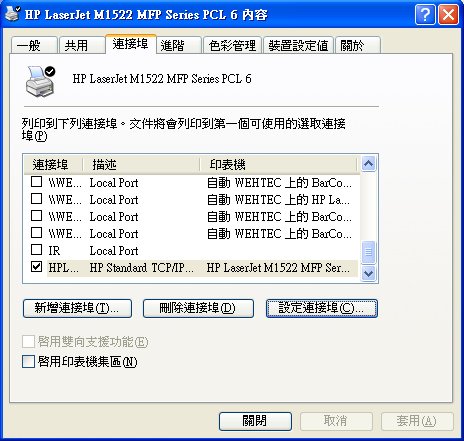 連接埠
