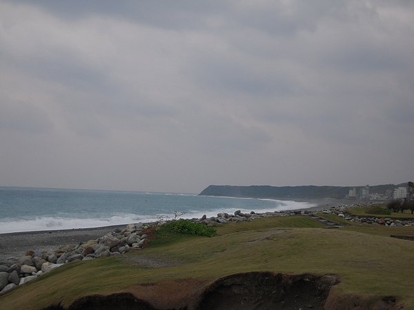 七星潭岸邊