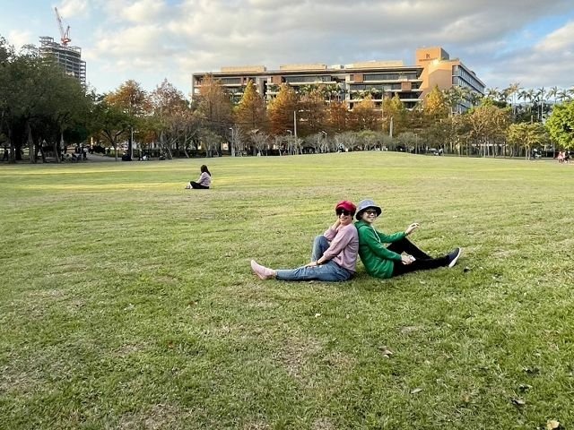 台北市賞落羽松景點 ~ 士林官邸公園落羽松紅了
