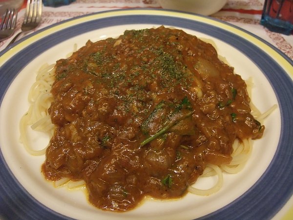 肉醬義大利麵