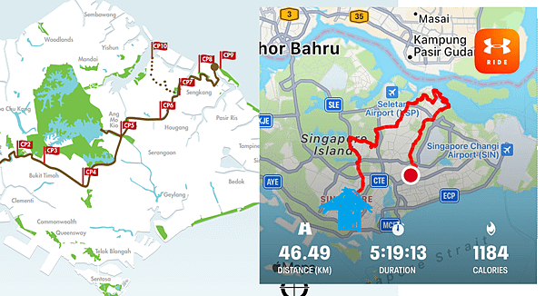 【旅居新加坡】 海岸線到海岸線的腳踏車紀錄 C2C Coas