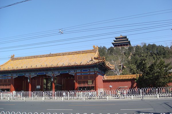 故宮博物院後方景山公園