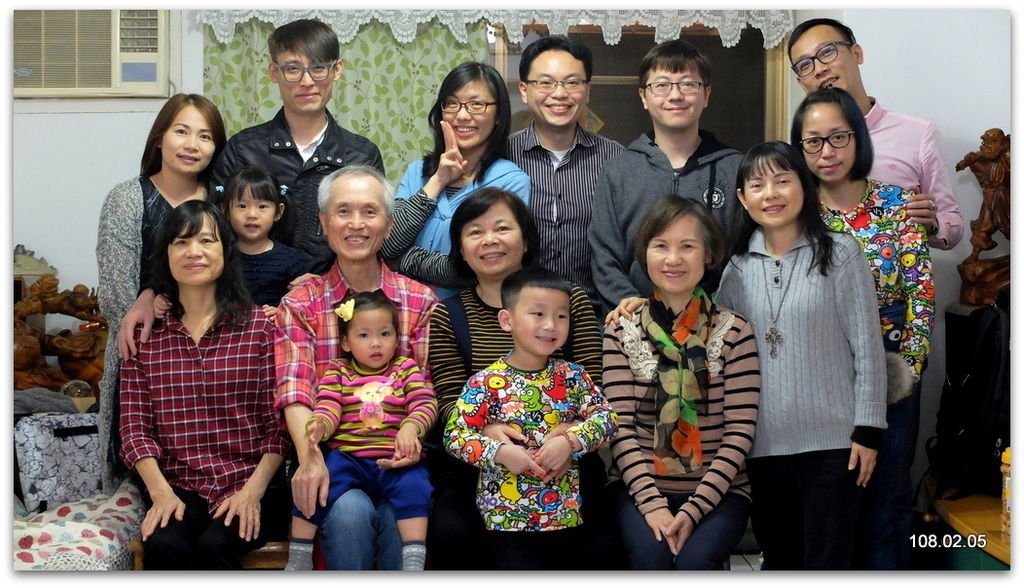 新春的甜密家聚  