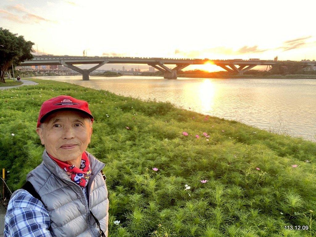 【台北】延平河濱公園 觀賞花海、夕陽