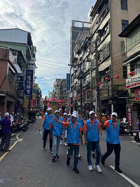 西川滿作家［普渡-基隆媽祖廟中元祭］(基隆慶安宮)。李榮春作