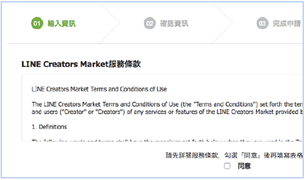 LINE貼圖 製作+上架+Paypal收款綁定 完整流程圖 