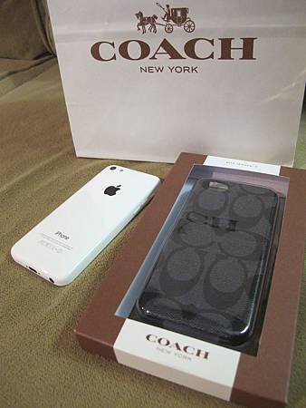 我的 Coach i Phone 5C手機殼們