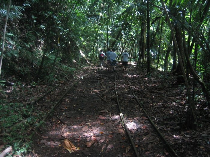 日軍運木鐵軌遺跡