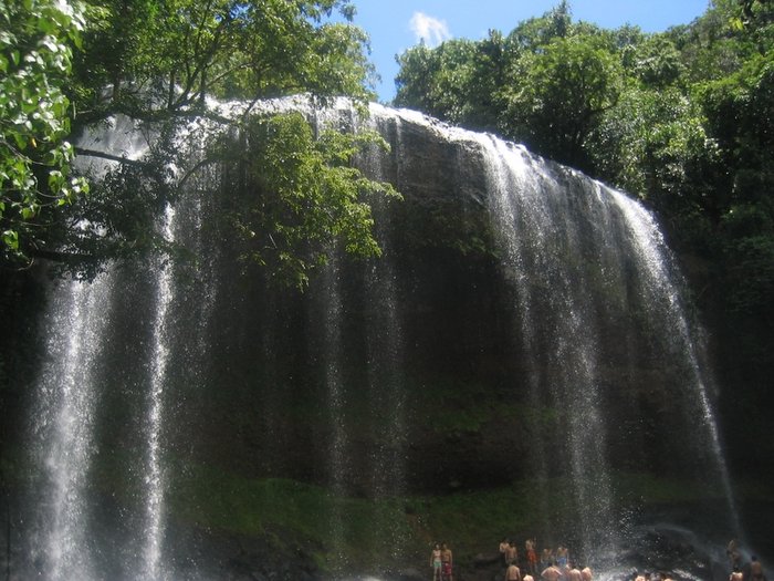 Ngardmau Waterfall 天使瀑布