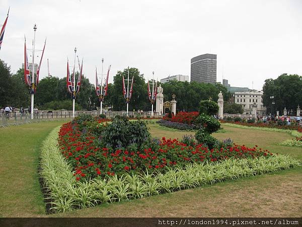 白金漢宫前花圃