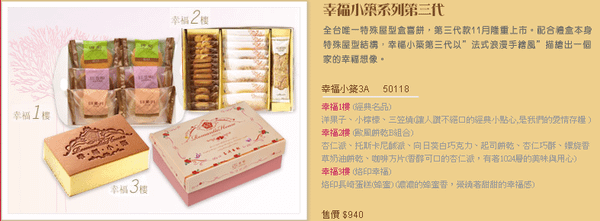 幸福小築內容物