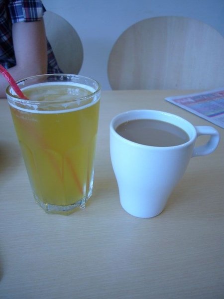 綠茶與咖啡