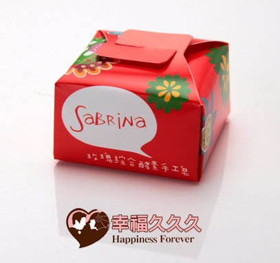 手工酵素相皂婚禮小物(玫瑰)1