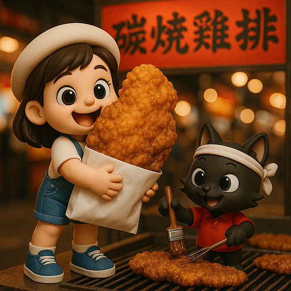 [ChatGPT]碳烤雞排的記憶