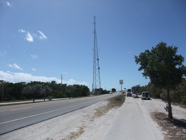 前往 key west 的途中