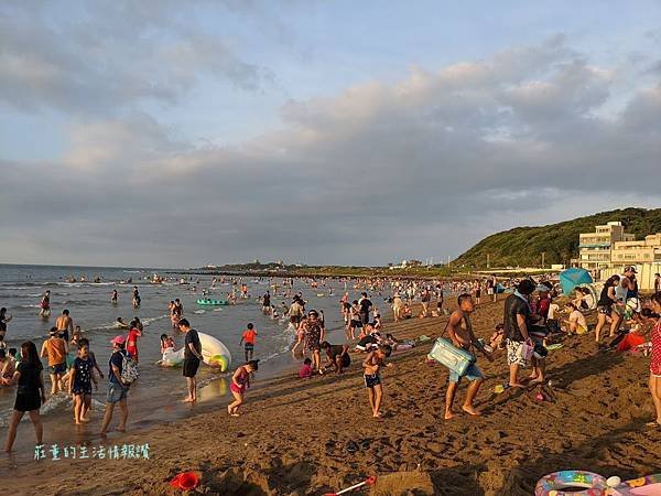 北海岸天然海泳好去處【白沙灣海水浴場】新北石門景點推薦