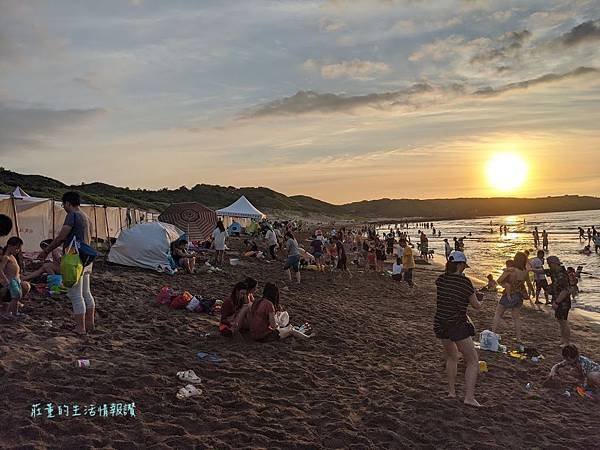 北海岸天然海泳好去處【白沙灣海水浴場】新北石門景點推薦