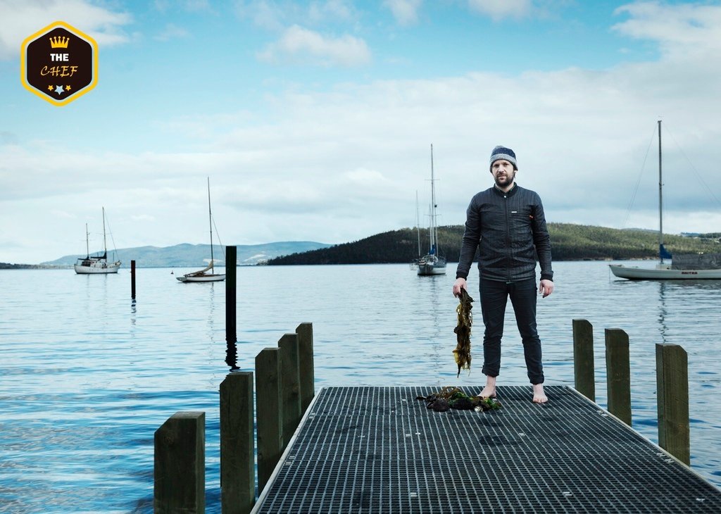 Rene Redzepi foraging for seaweed in Tasmania - Image by Jason Loucas.jpg