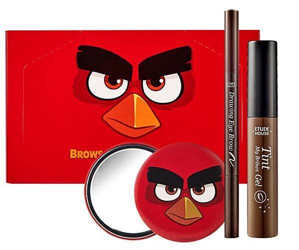 ETUDE HOUSE 眉飛色舞～憤怒鳥限量聯名眉彩禮盒