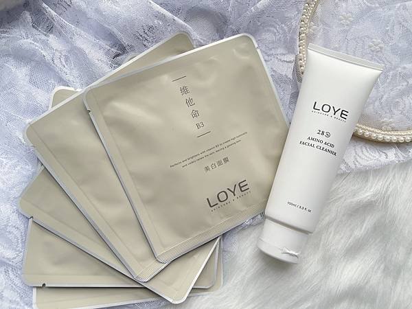 【保養】「LOYE樂妍 28%高濃度胺基酸洗面乳/維他命B3