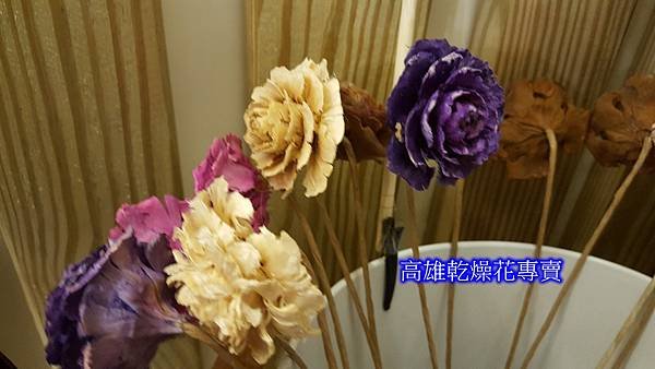 高雄乾燥花木玫瑰乾燥花店1