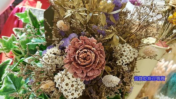 高雄乾燥花木玫瑰乾燥花店5