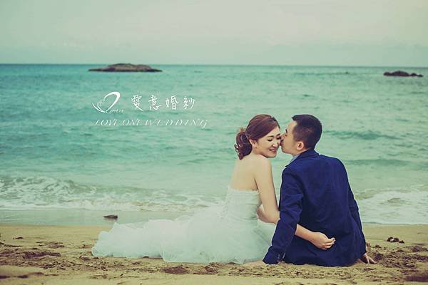 婚紗景點_墾丁船帆石_海邊_墾丁拍婚紗_愛意婚紗