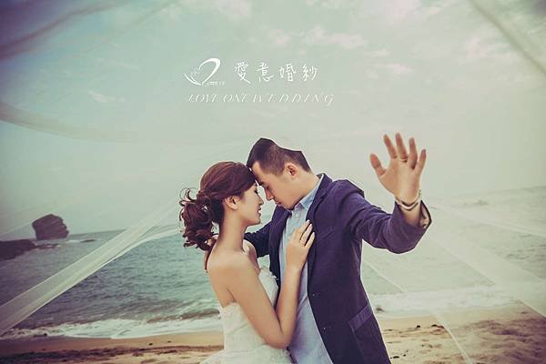 婚紗景點_墾丁船帆石_海邊_墾丁拍婚紗_愛意婚紗