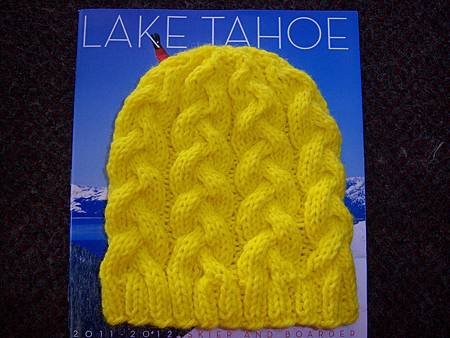 Jan252012 Braided Hat - yellow