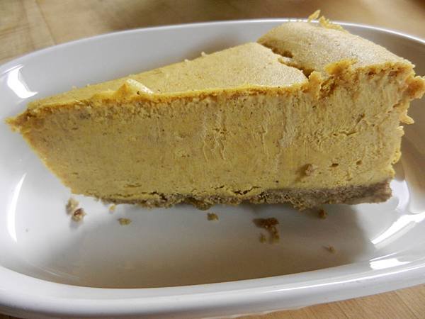 gluten free pumpkin cheesecake 無麩質南瓜乳酪蛋糕
