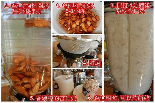 Apr192013 Raw Almond Milk 生杏仁奶