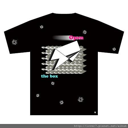 t-shirt design: open the box