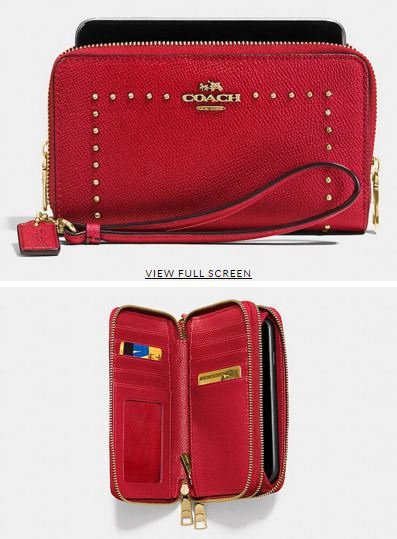 Coach 手機包 53812 $7610 含運.JPG