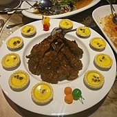 孜香羊小排/芙蓉紅豆塔