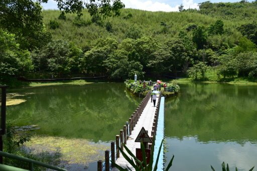 【花蓮縣萬榮鄉】山中秘境-大加汗部落山明水秀碧赫潭,水上聖母