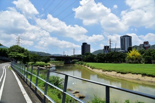 【台北市土林區】雙溪生活水岸自行車道左右岸-阿勃勒大爆開