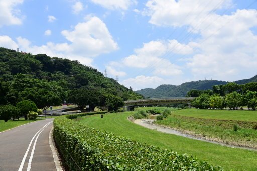 【台北市土林區】雙溪生活水岸自行車道左右岸-阿勃勒大爆開