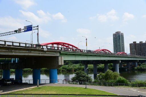 【台北市】古亭蜀葵花海,羅曼蒂克河濱公園婚紗廣場(淡水河右岸