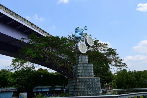 【台北市】古亭蜀葵花海,羅曼蒂克河濱公園婚紗廣場(淡水河右岸