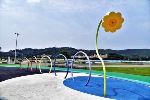 【台北市】親子同樂最佳去處-大佳河濱公園海洋遊戲場(基隆河左