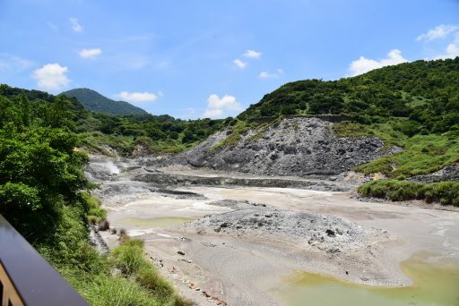 【台北市北投區】硫磺谷地熱景觀區,行義橋情人瀑布