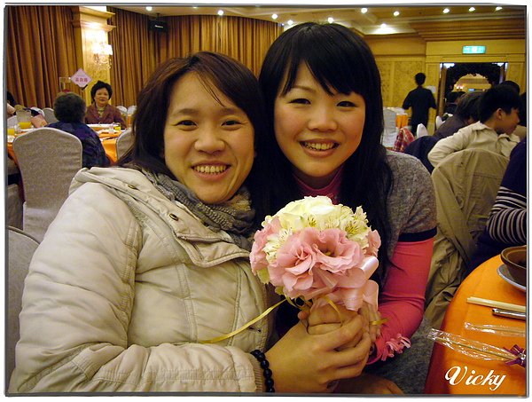 其實超想要捧花的楊屁兒