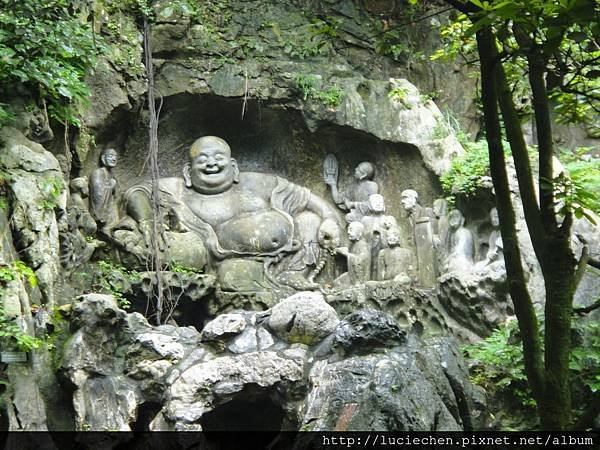 飛來峰景區和隱靈寺l