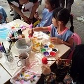 幸福藤 手工彩繪-家扶大同育幼院-園遊會遊戲攤-壓克力彩繪-彩繪教學02