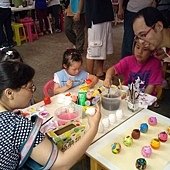 幸福藤 手工彩繪-家扶大同育幼院-園遊會遊戲攤-壓克力彩繪-彩繪教學01