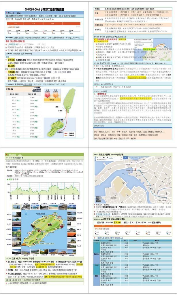 20150911-0912 小liuchiu二日遊V2