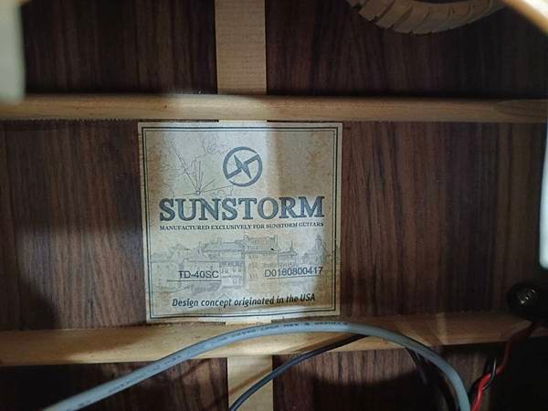 Sunstorm TD-40SC 客製下弦枕